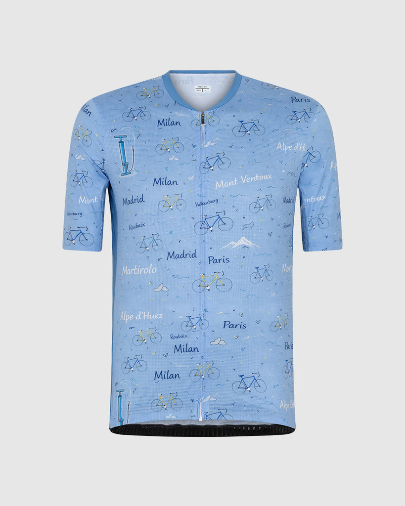 Wielershirt - Alberto - Print design