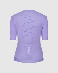 Wielershirt kort - Kristin - Lila