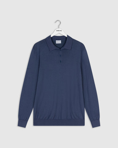 Polo -Claudio- Staalblauw