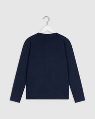 Trui - Mario Knit - Donkerblauw