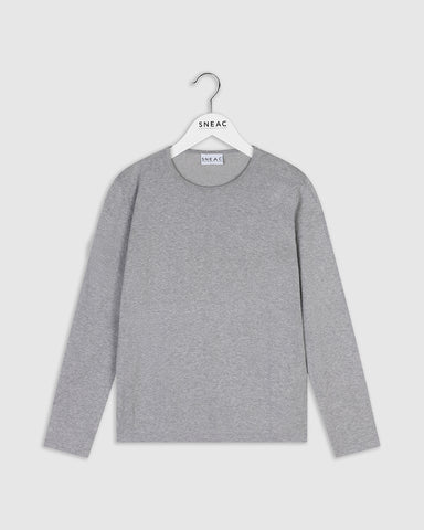 Trui - Mario Knit - Lichtgrijs