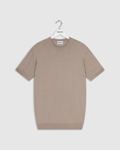 T-shirt korte mouw - Moreno - Beige