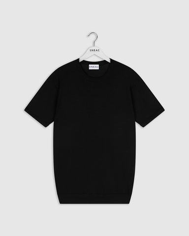 T-shirt korte mouw - Moreno - Zwart