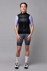 Wielervest - Windvest - Zwart