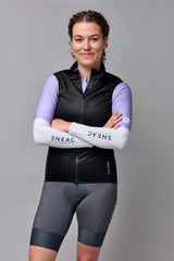 Wielervest - Windvest - Zwart