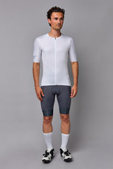 Wielershirt kort - Pedro - Wit