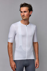 Wielershirt kort - Pedro - Wit