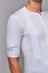 Wielershirt kort - Pedro - Wit