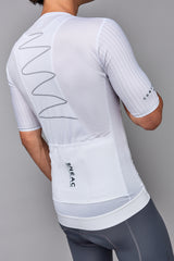 Wielershirt kort - Pedro - Wit