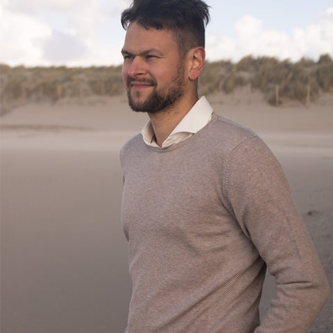 Trui - Mario Knit - Beige
