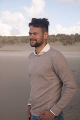 Trui - Mario Knit - Beige