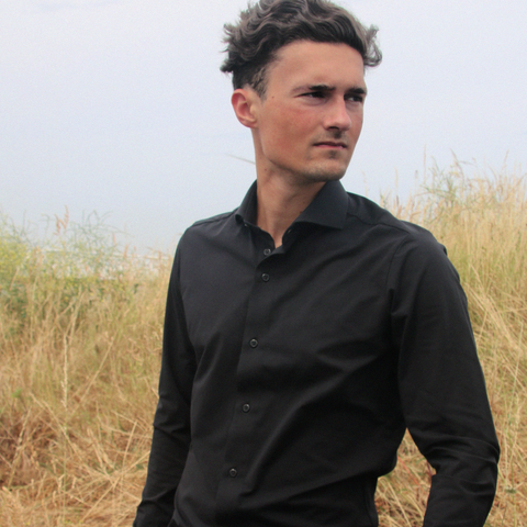 Overhemd - Flavio - Zwart