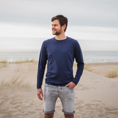 Trui - Mario Knit - Donkerblauw