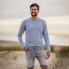 Trui - Mario Knit - Lichtblauw